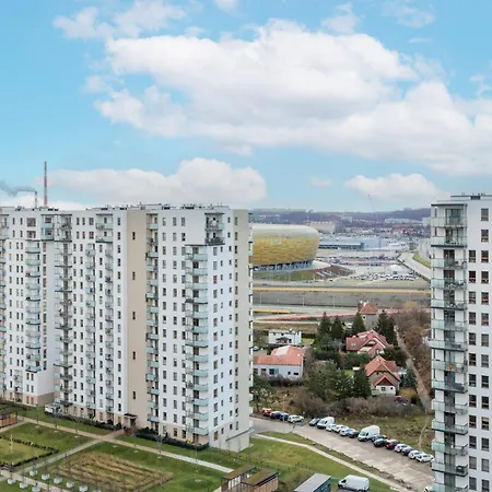 With Two Bedrooms, Balcony, Parking And Access To Sauna In By Renters Gdansk