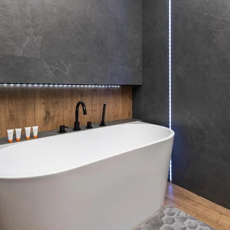 With Two Bedrooms, Balcony, Parking And Access To Sauna In By Renters * Gdansk