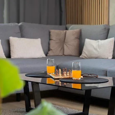 With Two Bedrooms, Balcony, Parking And Access To Sauna In By Renters Apartamento Gdansk