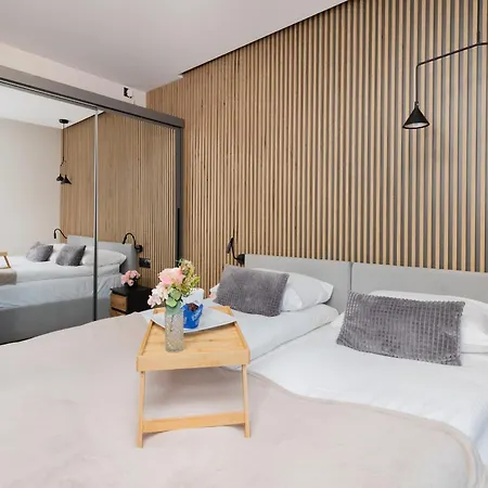 With Two Bedrooms, Balcony, Parking And Access To Sauna In By Renters Appartamento Danzica